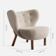 HARMO lounge chair, Cream