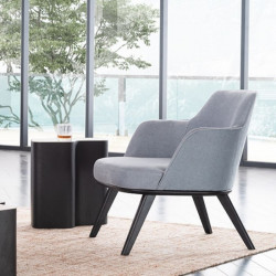CASEY Lounge Chair, Light Grey [Display]