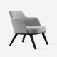 CASEY Lounge Chair, Light Grey [Display]