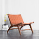 George Lounge Chair (Armless), Full-gain leather George Lounge Chair (Armless), Full-gain leather