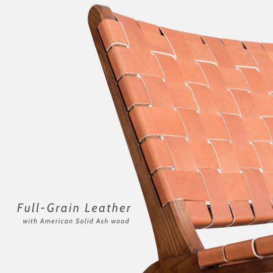 George Lounge Chair (Armless), Full-gain leather George Lounge Chair (Armless), Full-gain leather