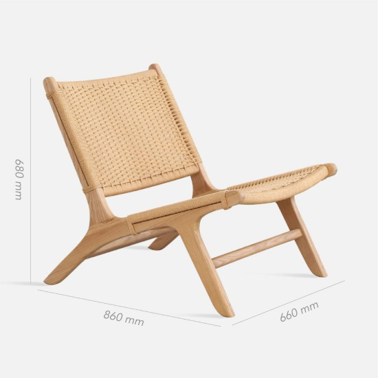 DOLCH Rope Chaise Lounge Chair