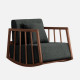 DOLCH Lounge Chair II, Walnut DOLCH Lounge Chair II, Walnut
