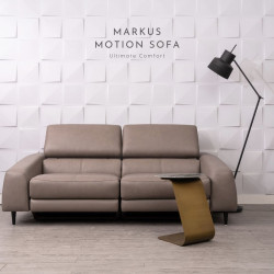 MARKUS Motion Sofa, L210, 342 brown (G3) 