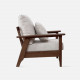 NAP Sofa II, L92, Walnut NAP Sofa II, L92, Walnut
