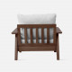 NAP Sofa II, L92, Walnut NAP Sofa II, L92, Walnut