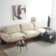 Nadine Frame Sofa, Oak Frame, L-SHAPE