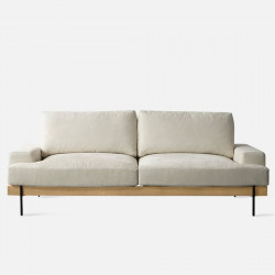 Nadine Frame Sofa, Oak, L180-L238