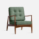 LATA 1-seater-sofa V2, Green Leather LATA 1-seater-sofa V2, Green Leather