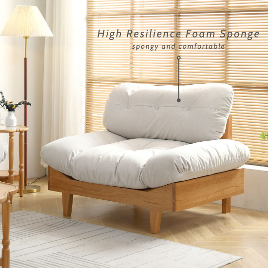 Cloud Sofa, L110 one seater, Walnut/Cherrywood Cloud Sofa, L110 one seater, Walnut/Cherrywood