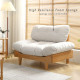 Cloud Sofa, L110 one seater, Oak