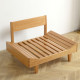 Cloud Sofa, L110 one seater, Oak