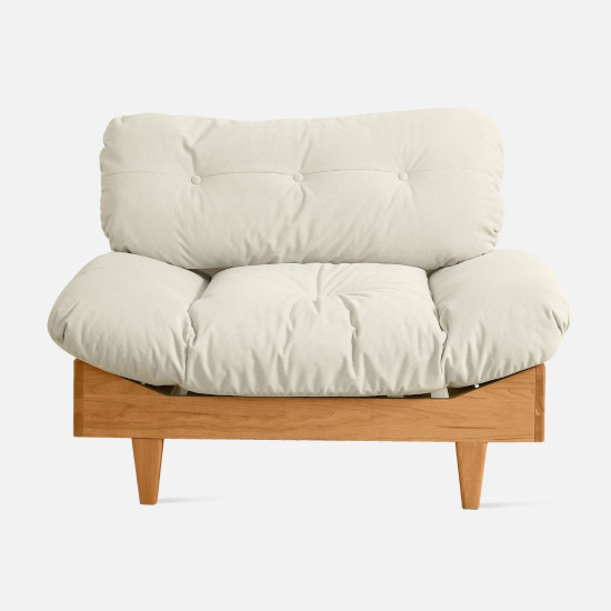 Cloud Sofa, L110 one seater, Walnut/Cherrywood Cloud Sofa, L110 one seater, Walnut/Cherrywood