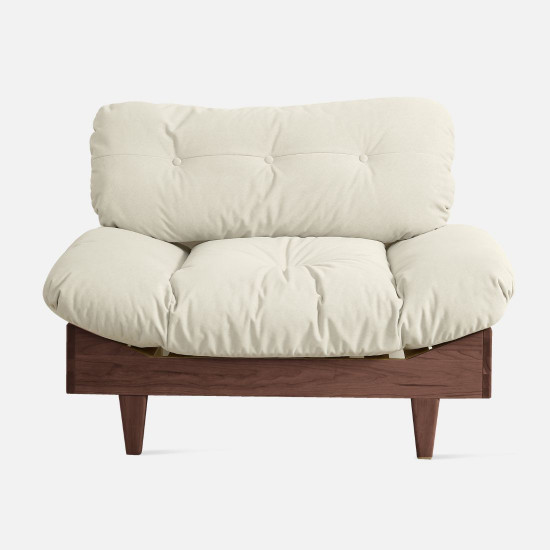 Cloud Sofa, L110 one seater, Walnut/Cherrywood Cloud Sofa, L110 one seater, Walnut/Cherrywood