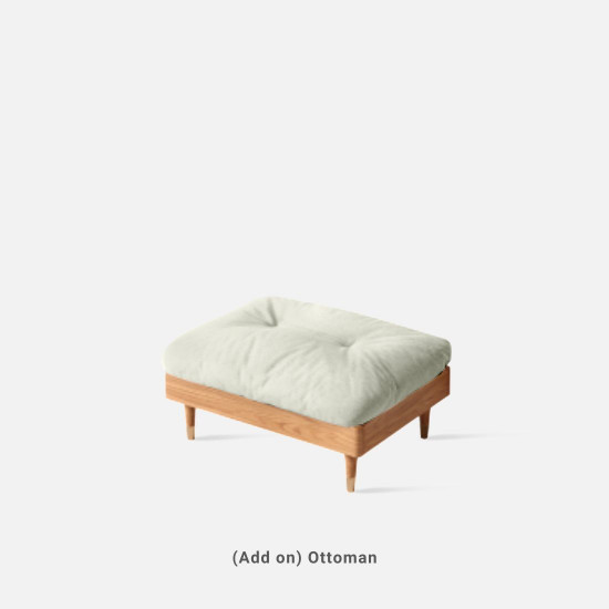 Cloud Sofa, L110 one seater, Walnut/Cherrywood Cloud Sofa, L110 one seater, Walnut/Cherrywood