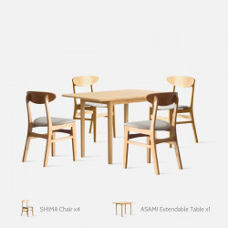 ASAMI Extendable Table V.2 Set 