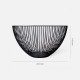 Fruit Bowl, Black Fruit Bowl, Black