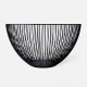 Fruit Bowl, Black Fruit Bowl, Black
