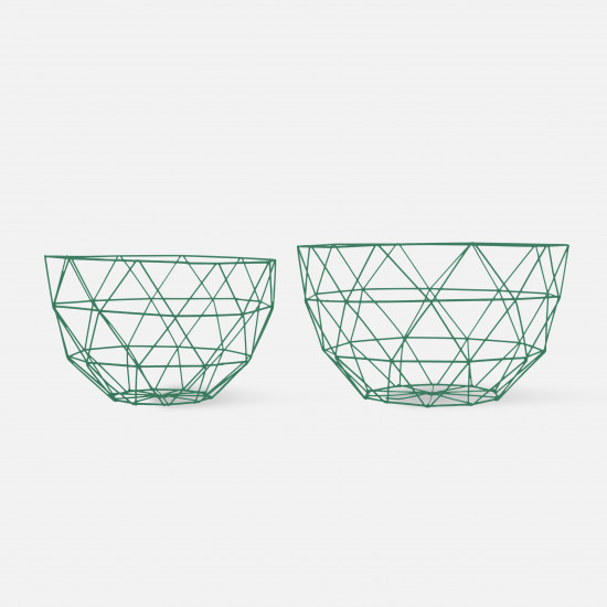Fruit Bowl Set Linea - Pine Green Fruit Bowl Set Linea - Pine Green