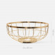 Fruit basket Open Grid metal gold plated Fruit basket Open Grid metal gold plated