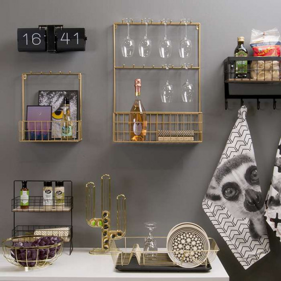 Coffee Capsule Holder Cactus - Gold Coffee Capsule Holder Cactus - Gold