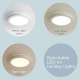 LED Ceiling Light, 10B Switchable