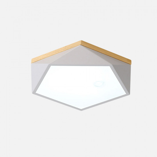 [SALE] Pentagon Nordic Ceiling Lamp, White