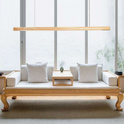 Linear LED Adjustable Ceiling light, Pine Wood, L120 [Last One left]