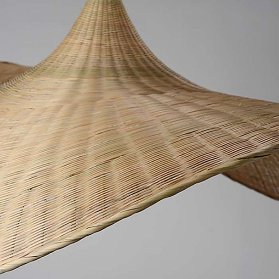 [SALE] Handmade Bamboo Hat Pendant