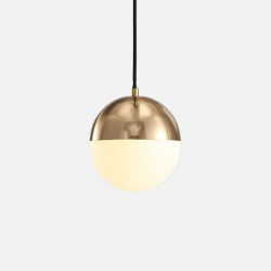 JUNIT Drop Pendant, Brass