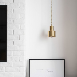 COMLY Brass Pendant A