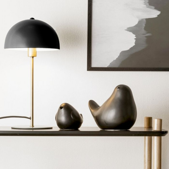 Table lamp Bonnet metal black Table lamp Bonnet metal black