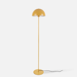 Floor lamp Bonnet Metal Ochre Yellow