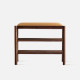 DANDY Bench with Shoe Shelf L60, Walnut DANDY Bench with Shoe Shelf L60, Walnut