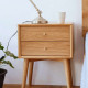 NOR Bed Side Table, Oak