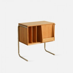 NADINE Bedside Table, Cherrywood