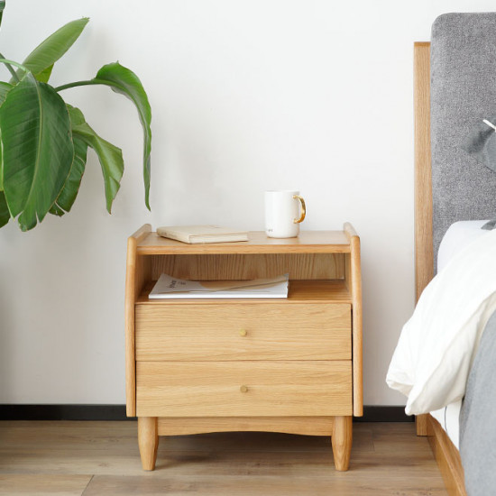 Dandy Bed Side table II, Oak Dandy Bed Side table II, Oak