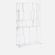 [SALE] SIMP Metal Grid Shelf W100 White