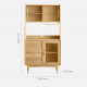 NADINE Cupboard L85, Natural Walnut NADINE Cupboard L85, Natural Walnut