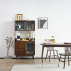 NADINE Cupboard L85, Natural Walnut NADINE Cupboard L85, Natural Walnut