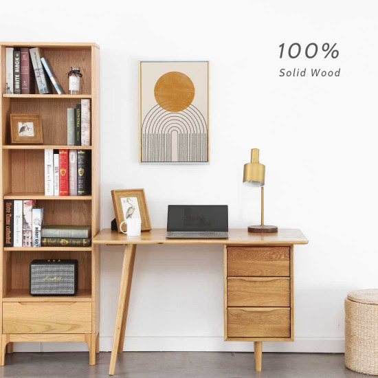 [SALE] DANA Bookshelf, W55, Walnut