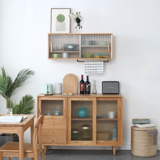 DOLCH Sideboard, with  3 Doors Wall Cabinet