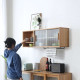 DOLCH Wall Cabinet, 3 Doors DOLCH Wall Cabinet, 3 Doors