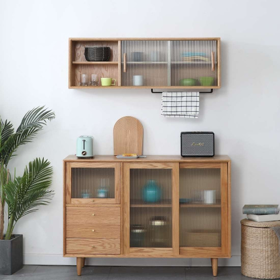 DOLCH Wall Cabinet, 3 Doors DOLCH Wall Cabinet, 3 Doors