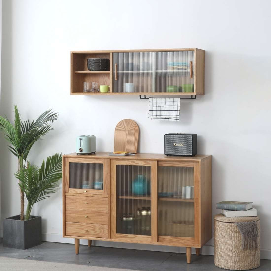 DOLCH Wall Cabinet, 3 Doors DOLCH Wall Cabinet, 3 Doors