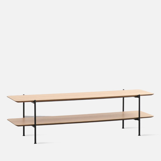 [SALE] ADAMS Metal Shelf, Oak, W150