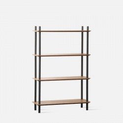 ADAMS Metal Bookshelf, M