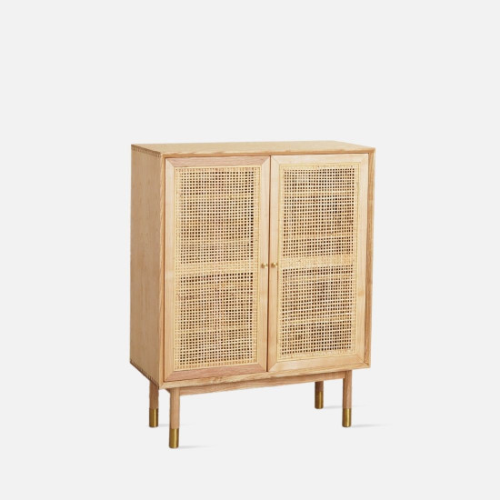 SEN RATTAN Shoe Cabinet V.2, WB, L90 SEN RATTAN Shoe Cabinet V.2, WB, L90