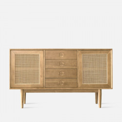 ALYA Vintage Sideboard,  Natural Ash