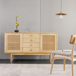 ALYA Vintage Sideboard,  Natural Ash